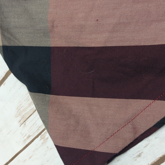 Jelly Beans Maroon Plaid Jumper Dress 1-2Y - Picture 3 of 5